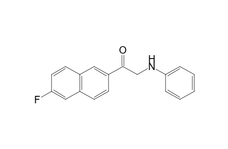 2-anilino-6'-fluoro-2'-acetonaphthone