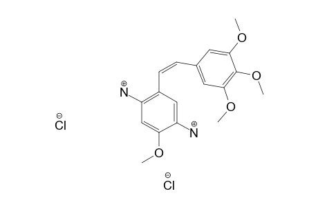 (Z)-2-(2',5'-DIAMINE_HYDROCHLORIDE-4'-METHOXYPHENYL)-1-(3,4,5-TRIMETHOXYPHENYL)-ETHENE