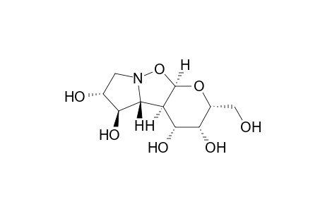 (2R,3R,4R,4aR,4bR,5R,6R,9aR)-2-(hydroxymethyl)octahydro-2H-pyrano[3,2-d]pyrrolo[1,2-b]isoxazole-3,4,5,6-tetrol