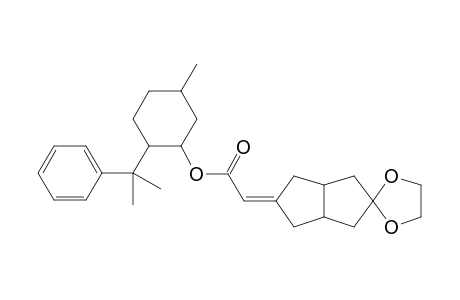 (Tetrahydro-spiro[1,3-dioxolane-2,2'-(1'H)-pentalen]-5'(3'H)-ylidene)-5-methyl-2-(1'-methyl-1'-phenylethyl)cyclohexyl acetate