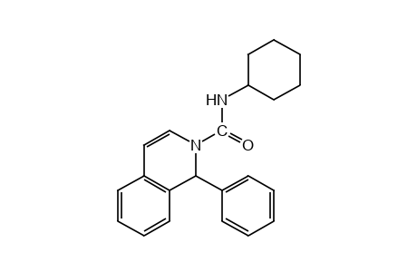 N-cyclohexyl-1-phenyl-2(1H)-isoquinolinecarboxamide