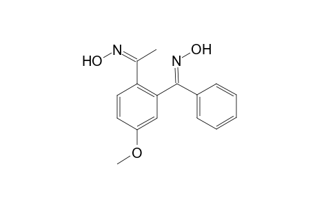 1-Acetyl-2-benzoyl-4-methoxybenzene-1,2-dioxime