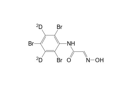 Acetamide, 2-(hydroxyimino)-N-(2,4,6-tribromophenyl-3,5-D2)-