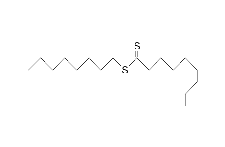 Nonanedithioic acid, octyl ester