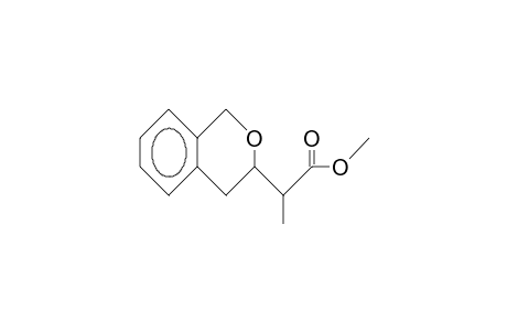 (2RS, 3RS)-2-(Isochroman-3-yl)-propanoic acid, methyl ester