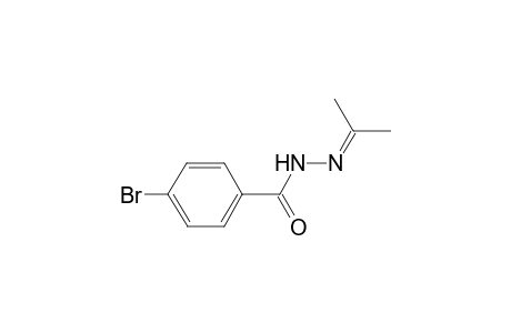 4-Bromanyl-N-(propan-2-ylideneamino)benzamide