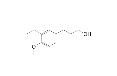 3-Isopropenyl-4-methoxyphenylpropanol