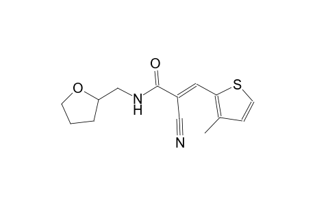 (2E)-2-cyano-3-(3-methyl-2-thienyl)-N-(tetrahydro-2-furanylmethyl)-2-propenamide