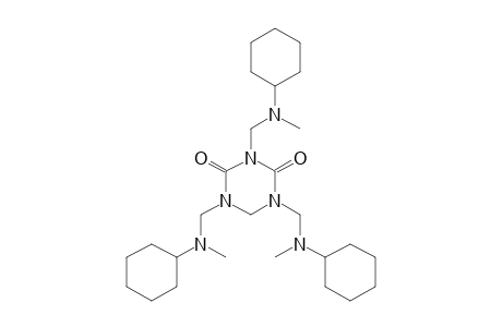 1,3,5-TRIS-(N-METHYLCYClOHEXYLAMINOMETHYL)-2,4-DIOXOHEXAHYDRO-1,3,5-TRIAZINE