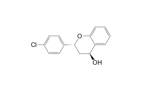 (2R,4S)-2-(4-chlorophenyl)-3,4-dihydro-2H-chromen-4-ol