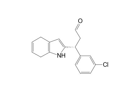 (R)-3-(3-chlorophenyl)-3-(4,7-dihydro-1H-indol-2-yl)propanal