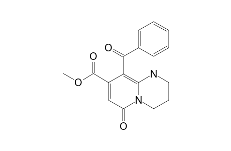 METHYL-9-BENZOYL-1,2,3,4-TETRAHYDRO-6-OXO-6H-PYRIDO-[1,2-A]-PYRIMIDINE-8-CARBOXYLATE