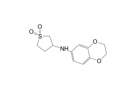1,4-benzodioxin-6-amine, 2,3-dihydro-N-(tetrahydro-1,1-dioxido-3-thienyl)-