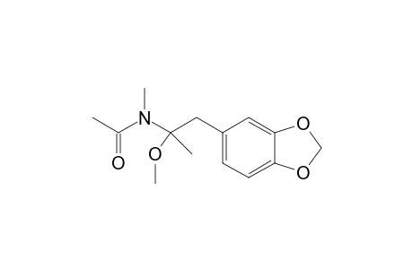 N-acetyl-.alpha.-methoxy-3,4-methylenedioxymethamphetamine