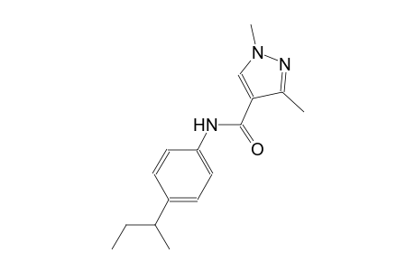 N-(4-sec-butylphenyl)-1,3-dimethyl-1H-pyrazole-4-carboxamide