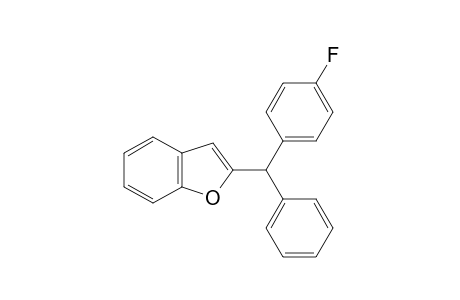 2-((4-Fluorophenyl)(phenyl)methyl)benzofuran