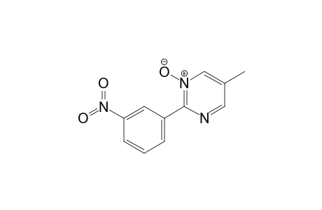 5-Methyl-2-(3-nitrophenyl)pyrimidine 1-oxide
