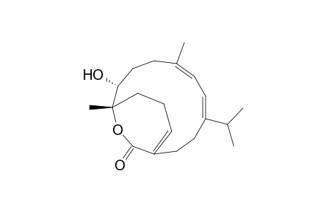 15-Oxabicyclo[9.3.2]hexadeca-5,7,11-trien-16-one, 2-hydroxy-1,5-dimethyl-8-(1-methylethyl)-, [1S-(1R*,2S*,5E,7E,11Z)]-
