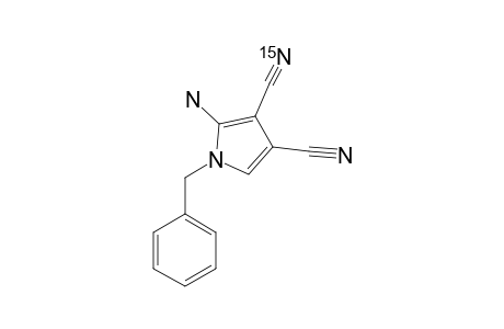 2-amino-1-(benzyl)pyrrole-3,4-dicarbonitrile