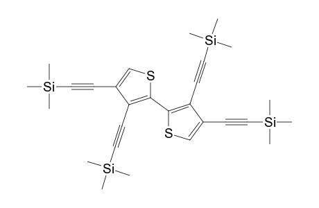 3,3',4,4'-tetrakis[(Trimethylsilyl)ethynyl]-2,2'-bithiophene