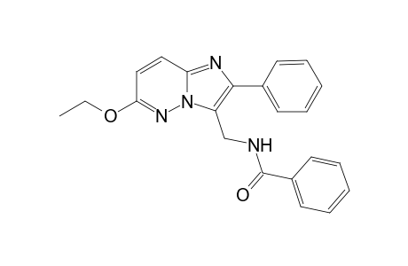 3-(benzamidomethyl)-6-ethoxy-2-phenyl-imidazo[1,2-b]pyridazine