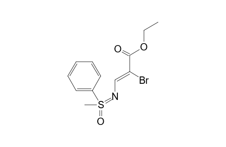 (Z)-N-(2-Bromo-2-ethoxycarbonyl)vinyl-S-phenyl-S-methyl sulfoximine