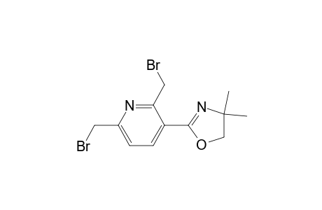 2-[2,6-bis(bromomethyl)-3-pyridinyl]-4,4-dimethyl-5H-oxazole