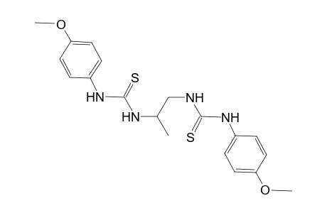 Thiourea, N-(4-methoxyphenyl)-N'-[2-[[[(4-methoxyphenyl)amino]carbonothioyl]amino]-1-methylethyl]-