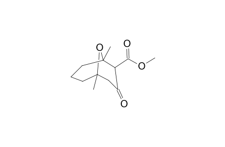 2-(Methoxycarbonyl)-1,3-dimethyl-9-oxabicyclo[3.3.1]non-3-one