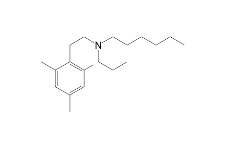 N-Hexyl-N-propyl-2,4,6-trimethyl-phenethylamine