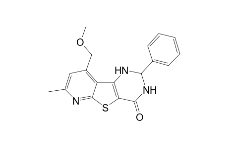 4-Methoxymethyl-2-methyl-6-phenyl-6,7-dihydro-5H-9-thia-1,5,7-triaza-fluoren-8-one