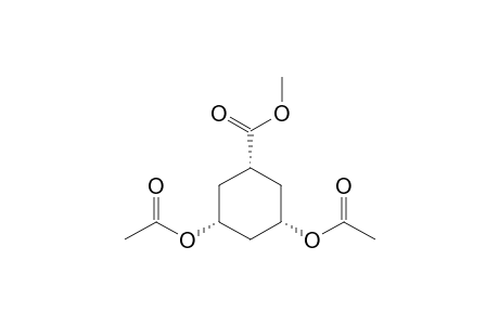 cis,cis-3,5-Diacetoxy-1-(methoxycarbonyl)cyclohexane