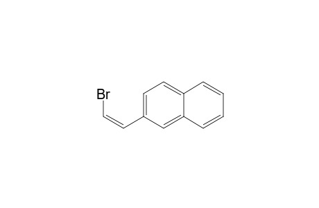 (Z)-2-(.beta.-Bromovinyl)naphthalene