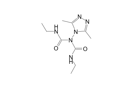 N-(3,5-dimethyl-4H-1,2,4-triazol-4-yl)-N,N'-diethyldicarbonimidic diamide