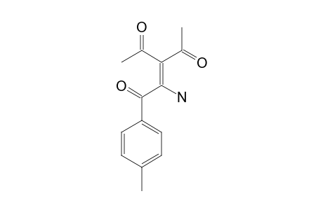 3-ACETYL-2-AMINO-1-p-TOLYLPENT-2-ENE-1,4-DIONE