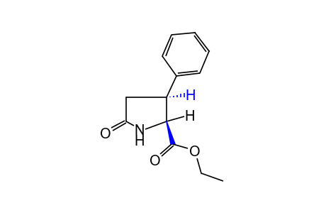 cis-5-OXO-3-PHENYL-2-PYRROLIDINECARBOXYLIC ACID, ETHYL ESTER