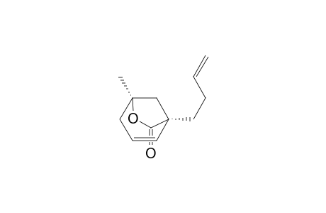 rel-(1S,5S,8S)-1-(3-butenyl)-5-methyl-6-oxabicyclo[3.2.1]oct-2-en-7-one
