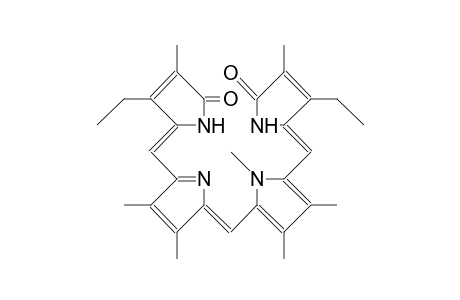 (Z,Z,Z)-1,19-Dioxo-diethyl-N-methyl-bilin derivative