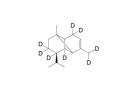 (7S,8R)-3-(2H2)methyl-1-methyl-8-(propan-2-yl)(5,5,7,8,9,9-2H6)tricyclo[4.4.0.0(2,7)]dec-3-ene