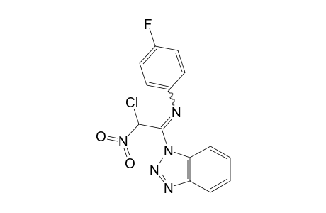 1-(1H-Benzotriazol-1-yl)-2-chloro-1-[(4-fluorophenyl)imino]-2-nitroethane