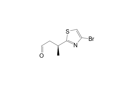 (S)-3-(4-Bromo-thiazol-2-yl)-butyraldehyde