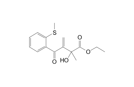 2-hydroxy-2-methyl-3-[2-(methylthio)benzoyl]but-3-enoic acid ethyl ester