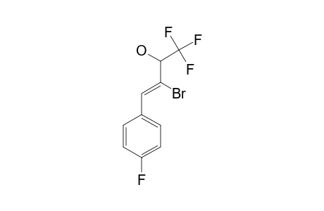 (Z)-4,4,4-TRIFLUORO-3-HYDROXY-2-BROMO-1-(4-FLUOROPHENYL)-BUT-1-ENE