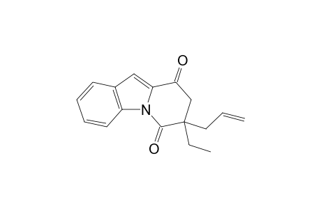 7-Allyl-7-ethyl-7,8-dihydropyrido[1,2-a]indol-6,9-dione
