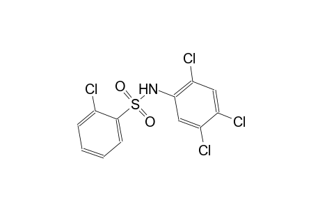 2-chloro-N-(2,4,5-trichlorophenyl)benzenesulfonamide