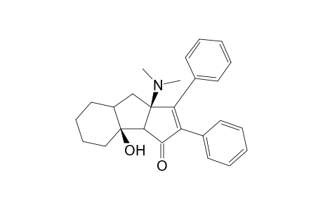 (3bS,8aR)-8a-(Dimethylamino)-3b-hydroxy-1,2-diphenyl-3b,4,5,6,7,7a,8,8a-octahydro-3aH-cyclopenta[a]inden-3-one
