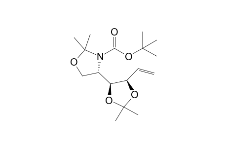 (4S)-4-[(4S,5R)-2,2-dimethyl-5-vinyl-1,3-dioxolan-4-yl]-2,2-dimethyl-oxazolidine-3-carboxylic acid tert-butyl ester