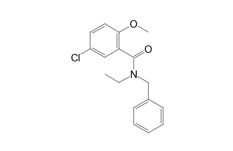 Benzamide, 5-chloro-N-ethyl-2-methoxy-N-(phenylmethyl)-