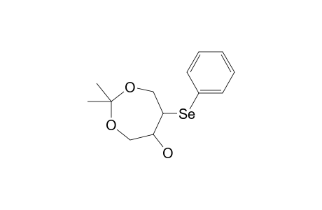 TRANS-5-HYDROXY-2,2-DIMETHYL-6-(PHENYLSELENO)-1,3-DIOXEPANE