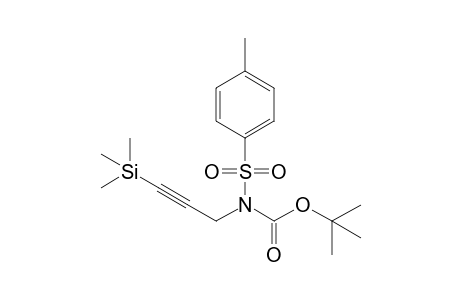 N-tert-Butoxycarbonyl-N-(3-trimethylsilyl-2-propynyl)-4-methylphenylsulfonamide